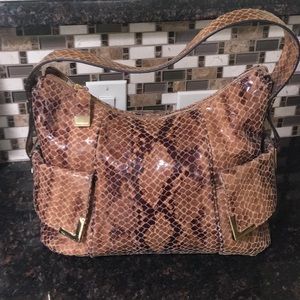 Michael Kors Reptile/Snake Print Bag